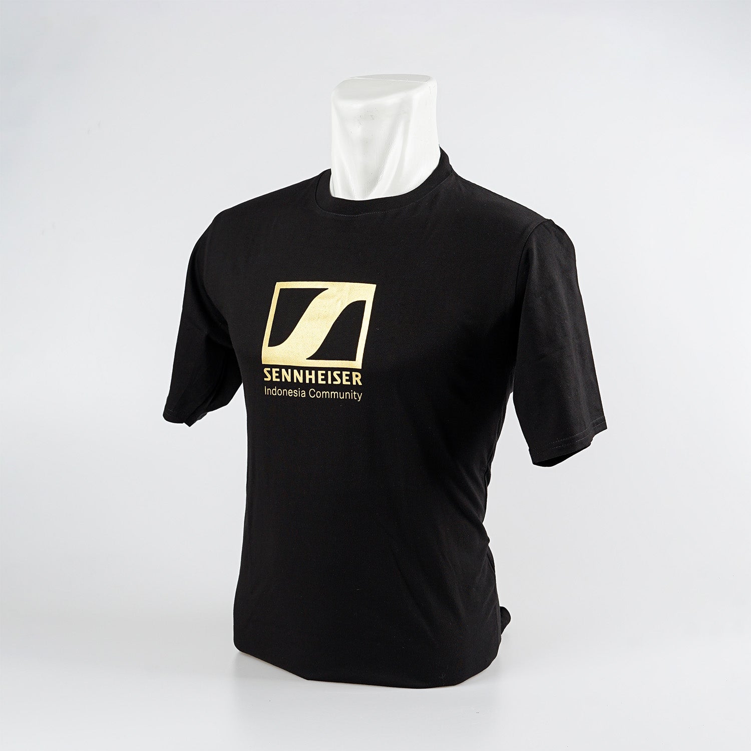 SENNHEISER T-Shirt Black Gold
