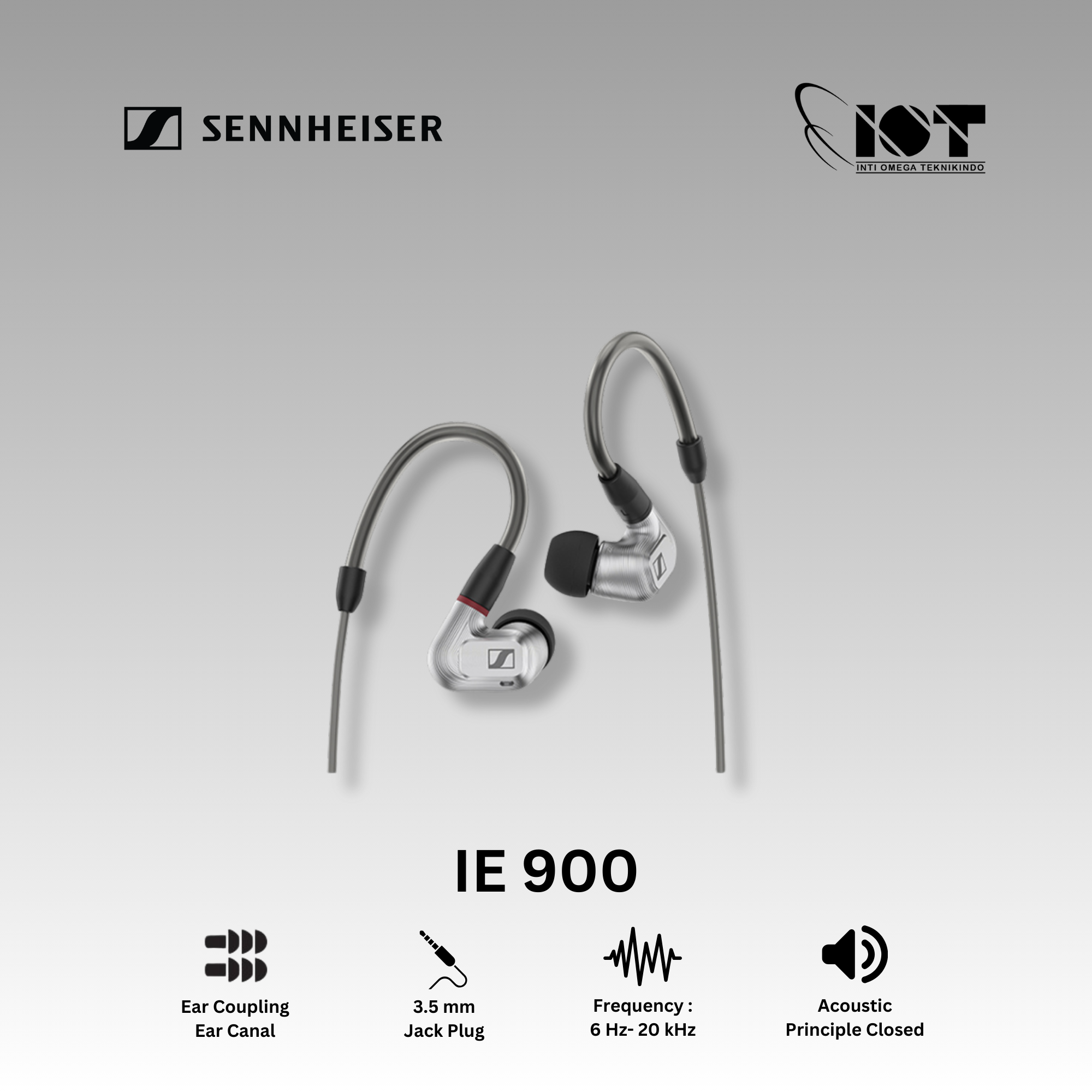 SENNHEISER IE 900
