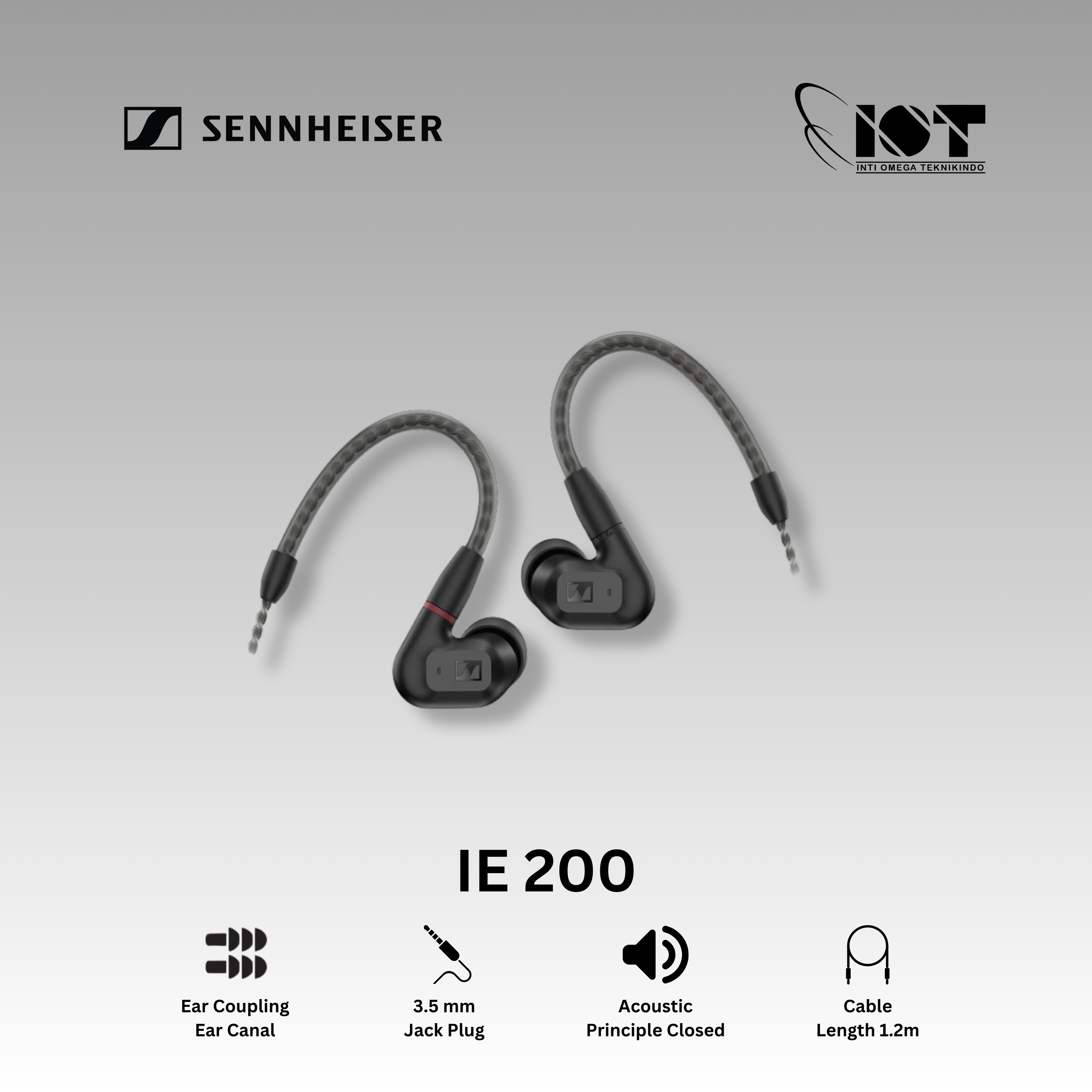 SENNHEISER IE 200